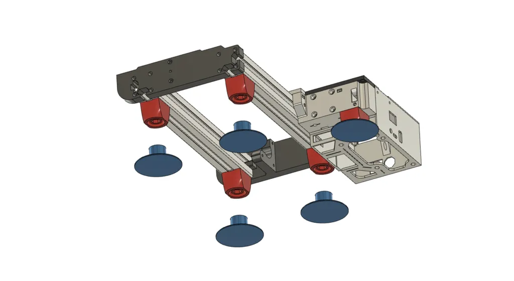 Chân đế điều chỉnh cho máy in 3D Fysect Mini V2 - Image 1