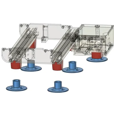 Chân đế điều chỉnh cho máy in 3D Fysect Mini V2