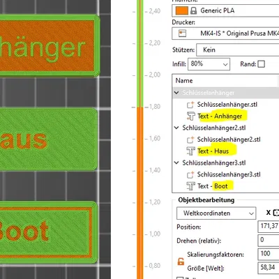Móc khóa tùy chỉnh hai màu với thiết kế đa dạng