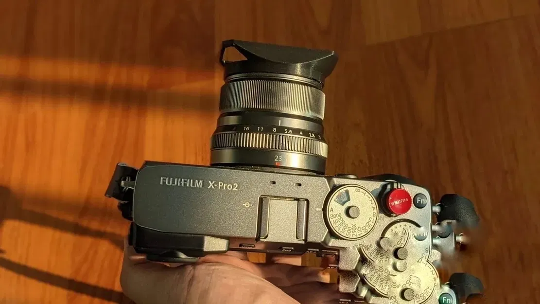 Mũ lens phong cách LEICA cho fujifilm XF23 XF35 f2 - Image 3