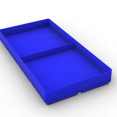 Thùng chứa phẳng chia ngăn Gridfinity