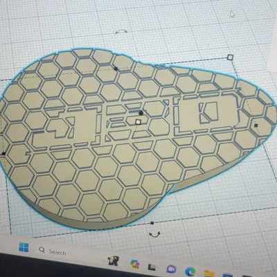 Núm cửa kính carbon Bambulabs x1 thiết kế độc đáo