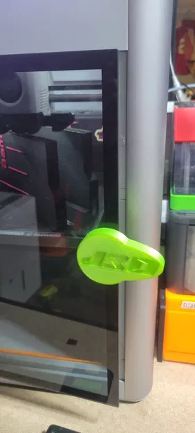 Núm cửa kính carbon Bambulabs x1 thiết kế độc đáo - Image 2