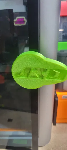 Núm cửa kính carbon Bambulabs x1 thiết kế độc đáo - Image 3