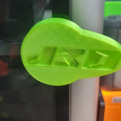 Núm cửa kính carbon Bambulabs x1 thiết kế độc đáo