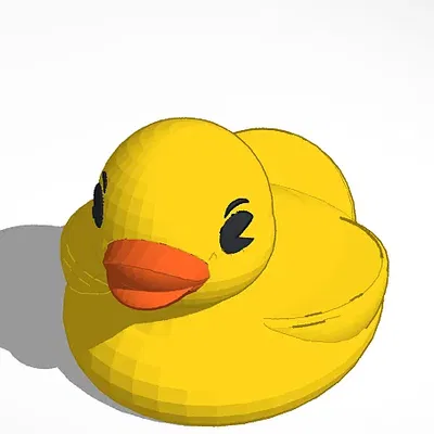 Vịt dễ thương nhỏ xinh để in 3D