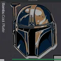 Mũ Boba Fett đa màu sắc - FOUR COLOR của HueForge - Thumbnail 3