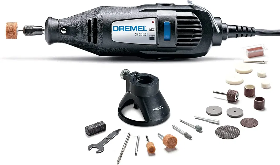Kẹp Dremel cố định trên bàn làm việc - Image 1