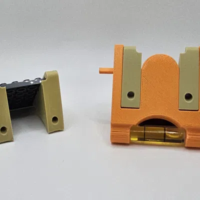 Giá đỡ gắn tường cho các mảnh gạch ở góc 60 độ