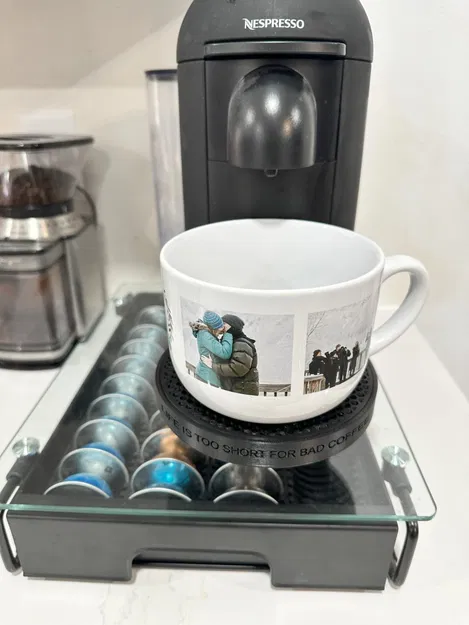 Khay hứng nước thay thế cỡ lớn cho Nespresso VertuoPlus - Image 4