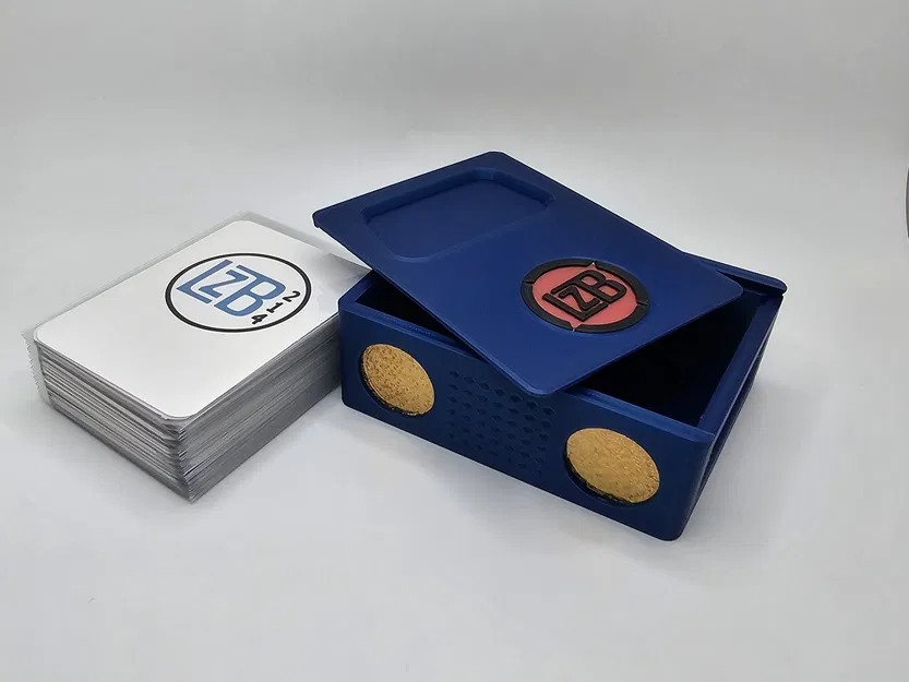 Hộp bài Penny Sleeve với nắp trượt và khe cắm tiền xu - Image 1