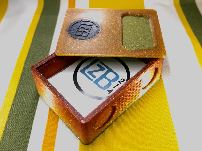 Hộp bài Penny Sleeve với nắp trượt và khe cắm tiền xu - Image 2