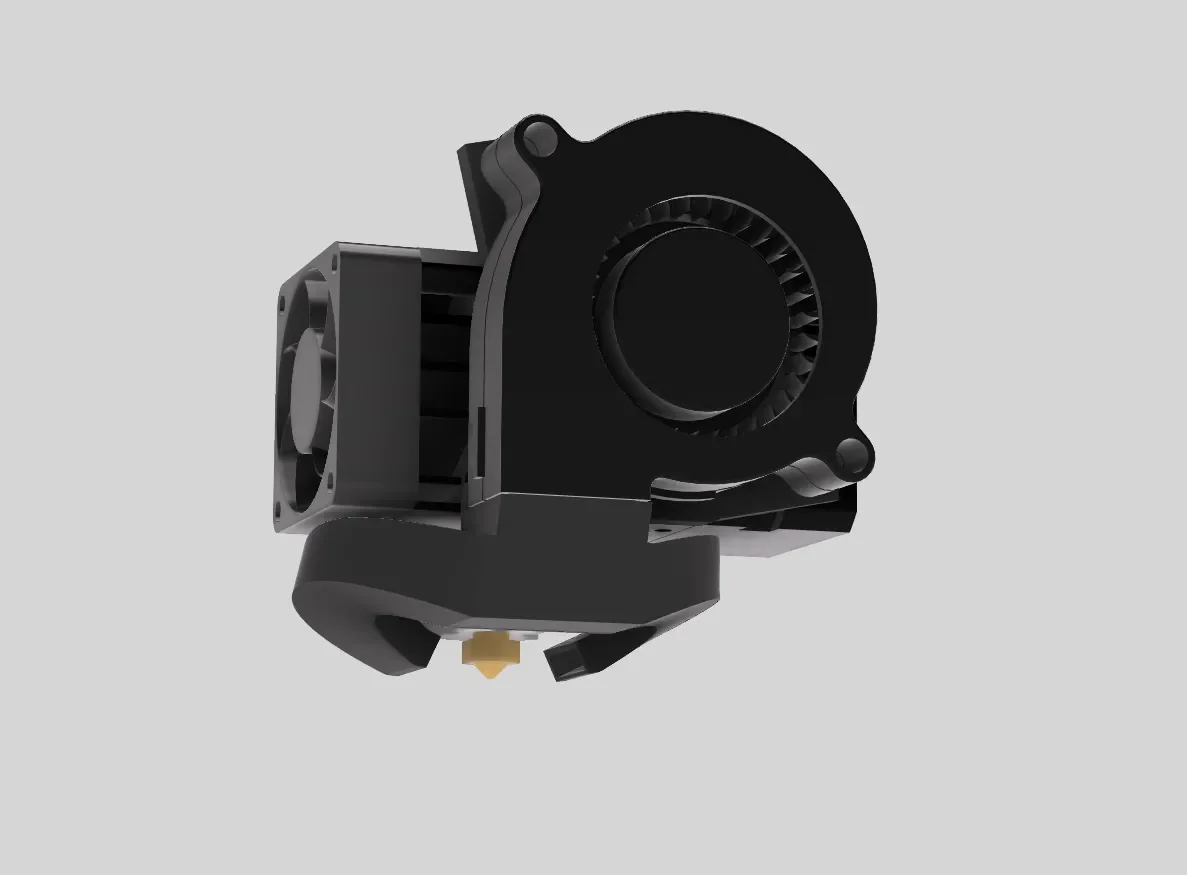 Fanduct BiQu H2 cho quạt 5015 đơn/đôi - heatblock chuẩn/vol… 1