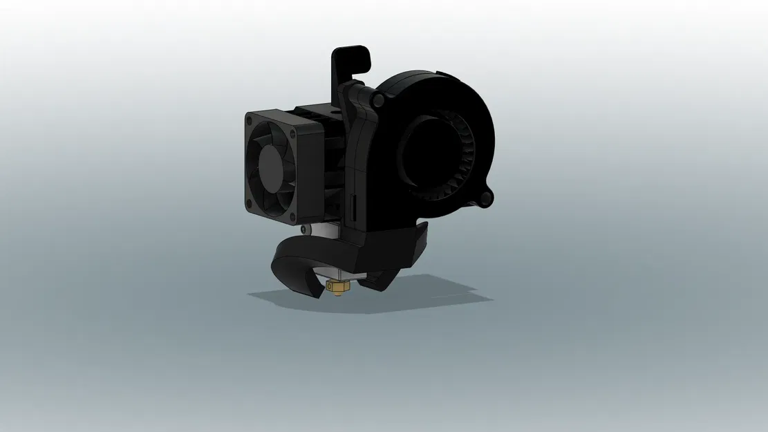 Fanduct BiQu H2 cho quạt 5015 đơn/đôi - heatblock chuẩn/volcano - Image 3