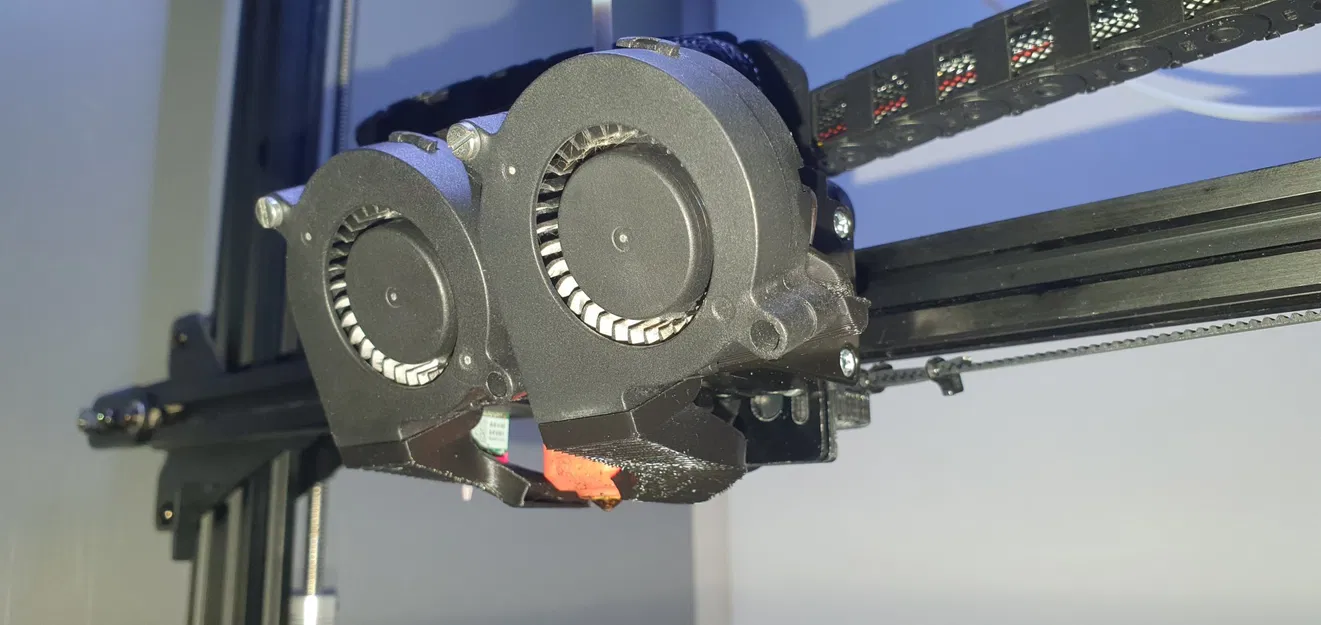 Fanduct BiQu H2 cho quạt 5015 đơn/đôi - heatblock chuẩn/volcano - Image 8