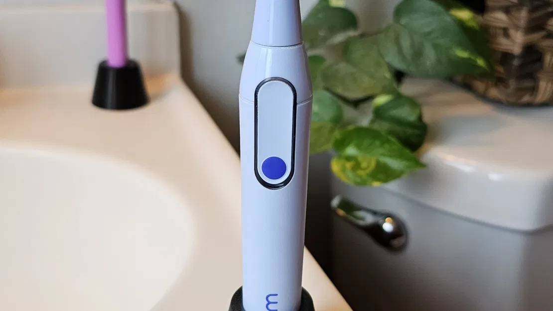 Giá đỡ bàn chải đánh răng điện Hum đơn giản - Image 1