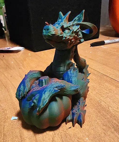 Rồng sói con dễ thương cho Halloween - Image 2