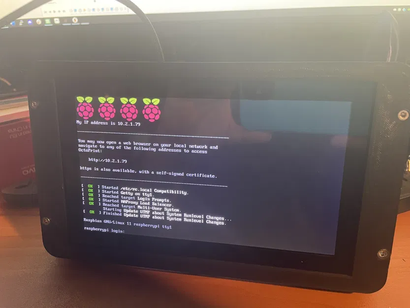 Giá đỡ đơn giản cho màn hình cảm ứng Raspberry Pi 7 - Image 3