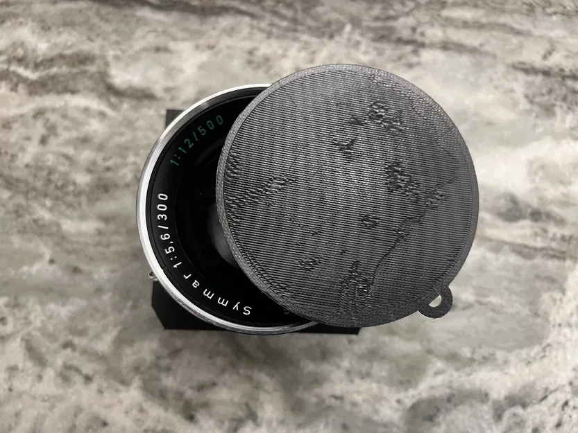 Nắp ống kính Schneider-Kreuznach 300mm f/5.6 và 500mm f/12 chuyển đổi - Image 1