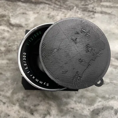 Nắp ống kính Schneider-Kreuznach 300mm f/5.6 và 500mm f/12 chuyển đổi