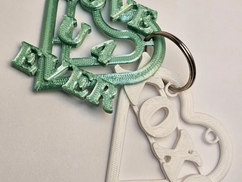 Móc khóa LoveU4Ever với thông điệp đặc biệt - Image 1