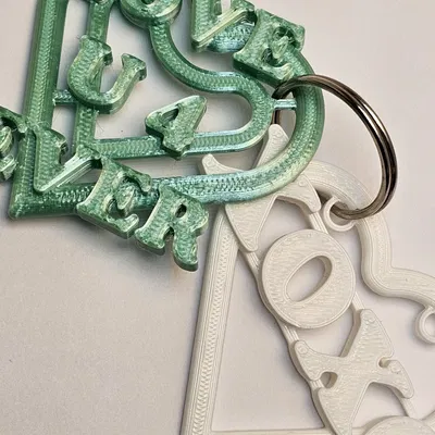 Móc khóa LoveU4Ever với thông điệp đặc biệt