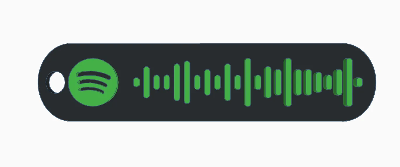 Móc khóa Spotify Rick Astley tùy chỉnh - Image 1