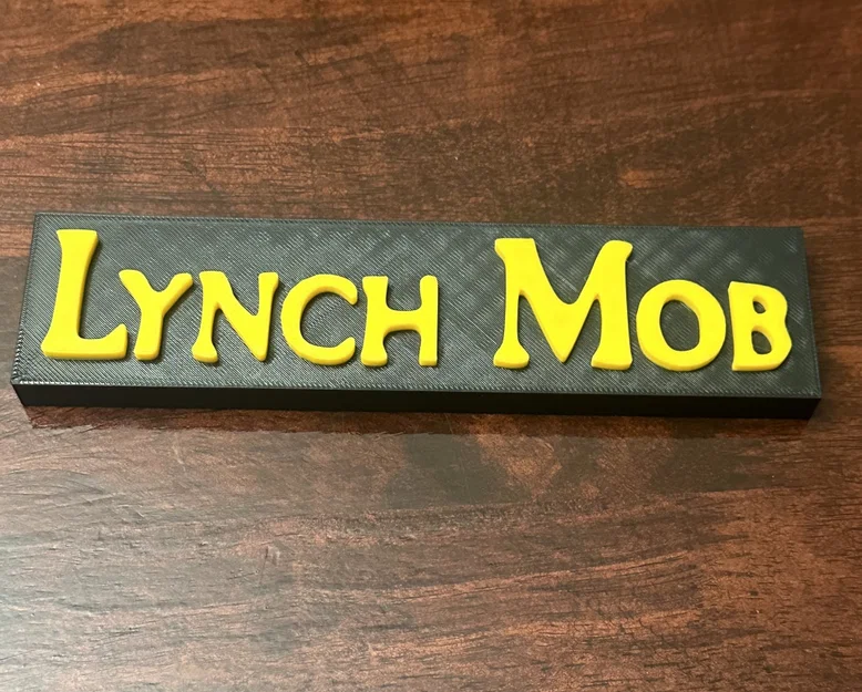 Biểu ngữ ban nhạc Lynch Mob thập niên 80 - Image 1