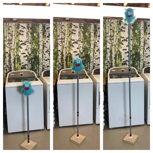 Bộ chuyển đổi tay cầm chổi cho giá đỡ rối - Image 4