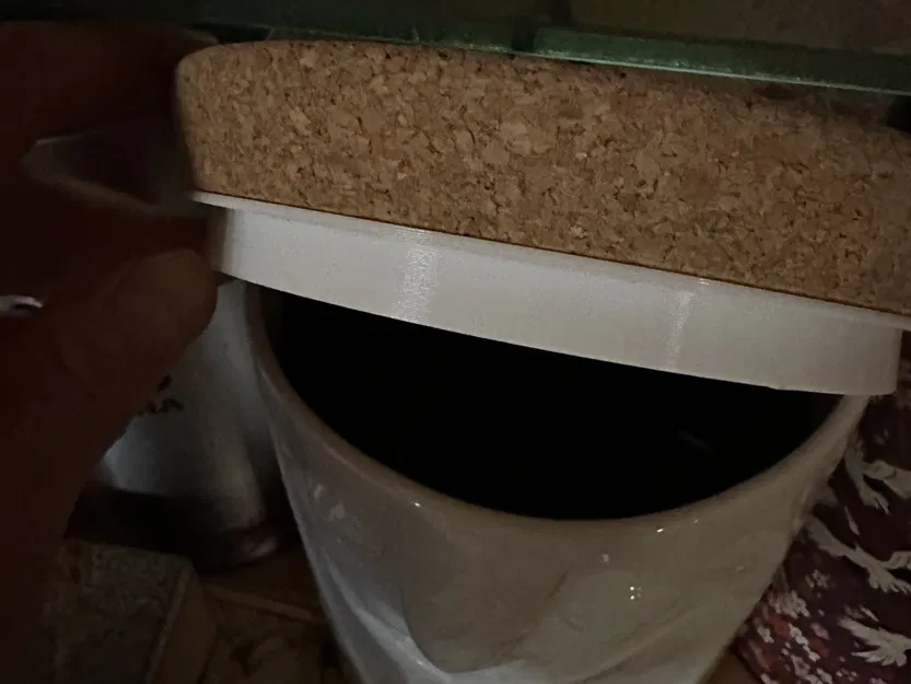 Nắp đậy cho bình lưu trữ Tassen với gioăng cao su - Image 1