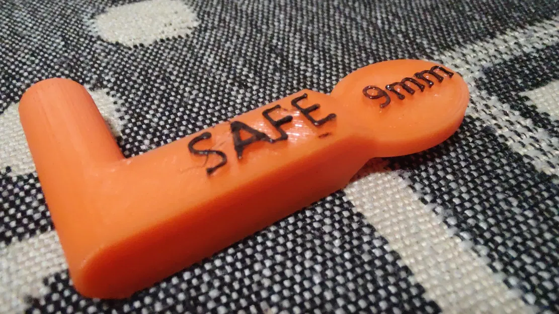 Cờ an toàn cho buồng 9 mm phiên bản V2 - Image 1