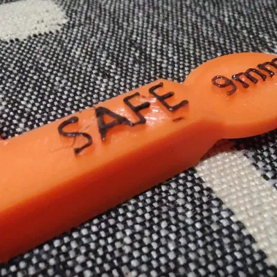 Cờ an toàn cho buồng 9 mm phiên bản V2