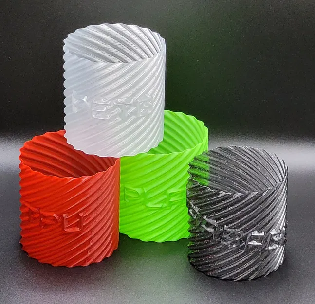 Bình hoa xoắn ốc tái chế với chế độ vase - Image 1