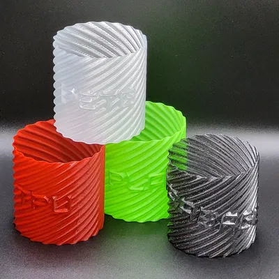 Bình hoa xoắn ốc tái chế với chế độ vase