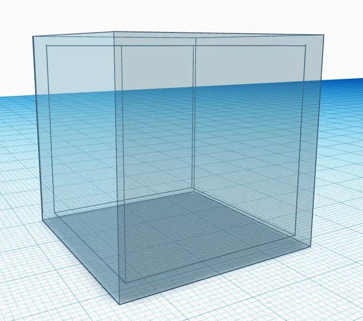 Khối lập phương rỗng kích thước nhỏ 30mm - Image 1