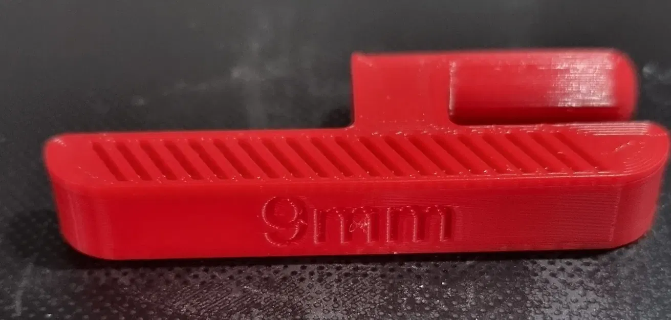 Cờ an toàn cho súng ngắn 9mm với chỉ báo rõ ràng - Image 1