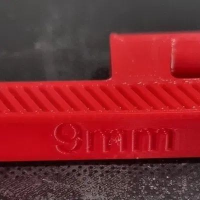 Cờ an toàn cho súng ngắn 9mm với chỉ báo rõ ràng