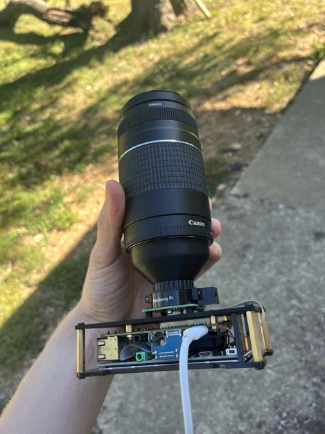 Bảng lưng Miuzei cho camera Pi HQ - Image 3