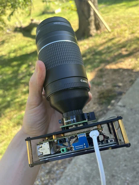 Bảng lưng Miuzei cho camera Pi HQ - Image 4