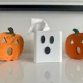 Hộp giấy ăn Halloween với mặt Jack O Lantern tùy chỉnh - Thumbnail 2
