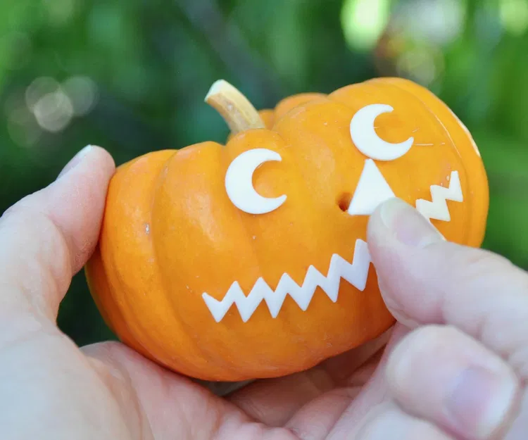 Mảnh mặt nhỏ cho bí ngô Jack-o'-Lantern - Image 2