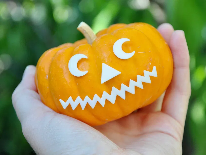 Mảnh mặt nhỏ cho bí ngô Jack-o'-Lantern - Image 3
