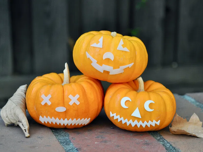 Mảnh mặt nhỏ cho bí ngô Jack-o'-Lantern - Image 5