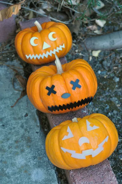 Mảnh mặt nhỏ cho bí ngô Jack-o'-Lantern - Image 6