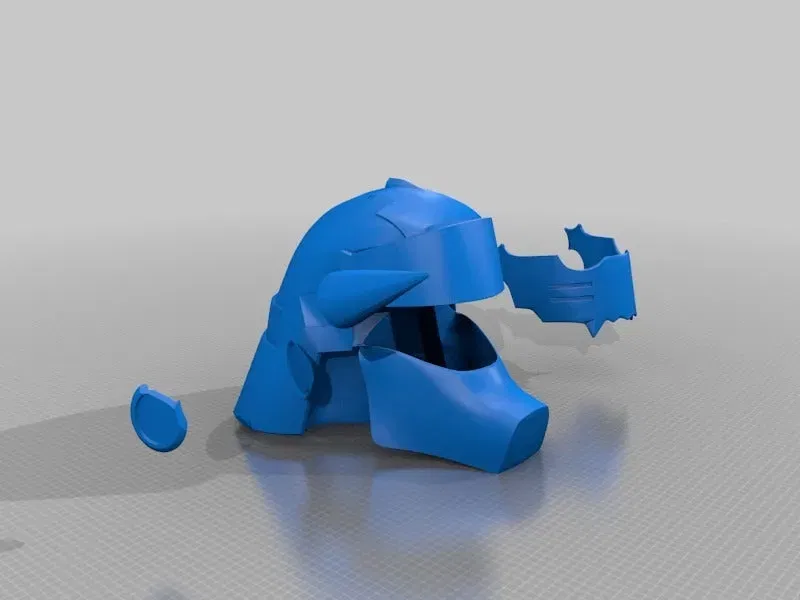 Mũ bảo hiểm Alphonse Elric từ series Fullmetal Alchemist - Image 2