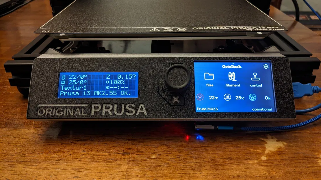 Hệ thống giá đỡ màn hình LCD Prusa cho Octodash 3030 - Image 2