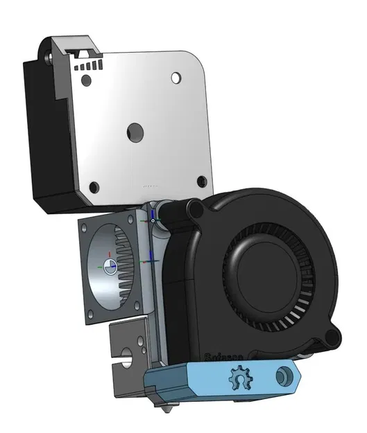 Quạt lớp điều chỉnh cho E3D V6 và Volcano - Image 2