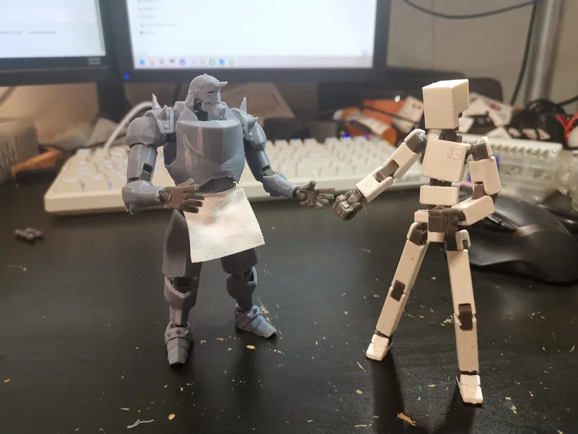 Giáp Alphonse Elric với thiết kế dễ dàng 13 khớp - Image 2