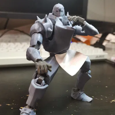 Giáp Alphonse Elric với thiết kế dễ dàng 13 khớp