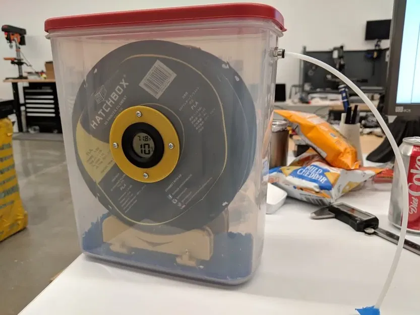 Bảng gắn Hygrometer đơn giản cho hộp khô - Image 1